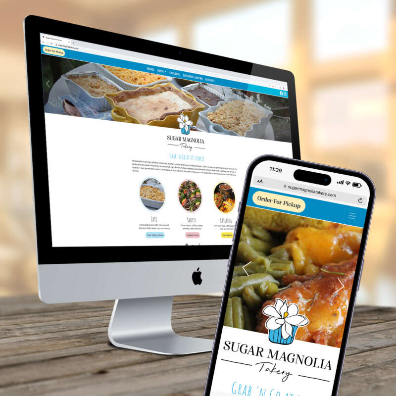 Sugar Magnolia Takery Website