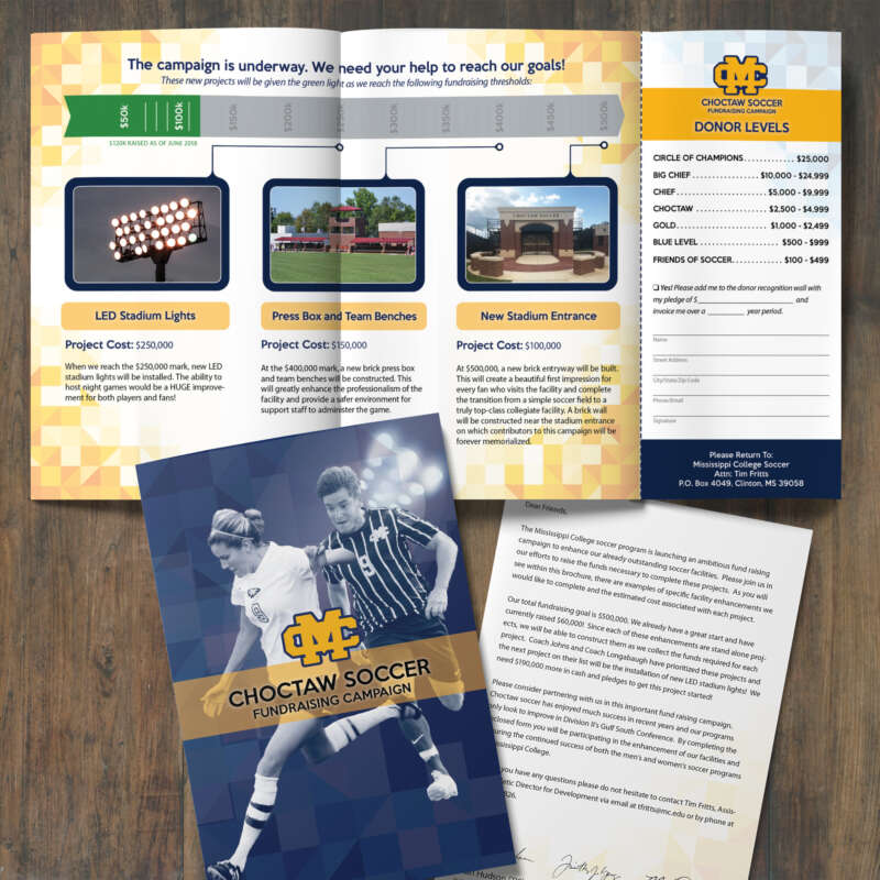 Mississippi College Soccer Brochure