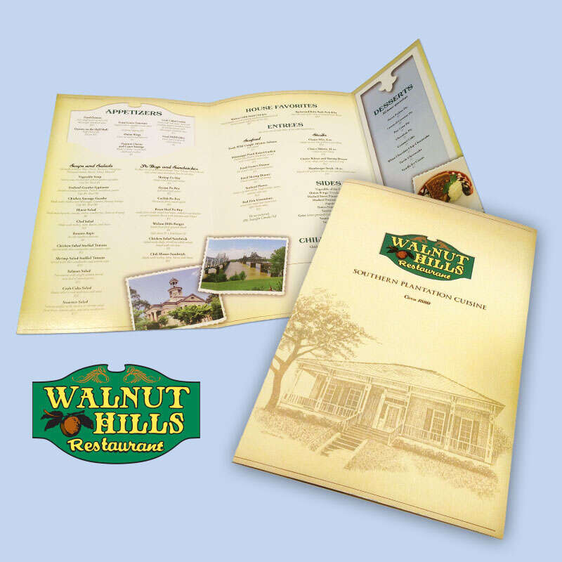 Walnut Hills Menu