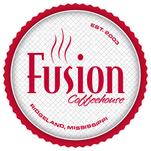 Fusion Coffeehouse Sticker